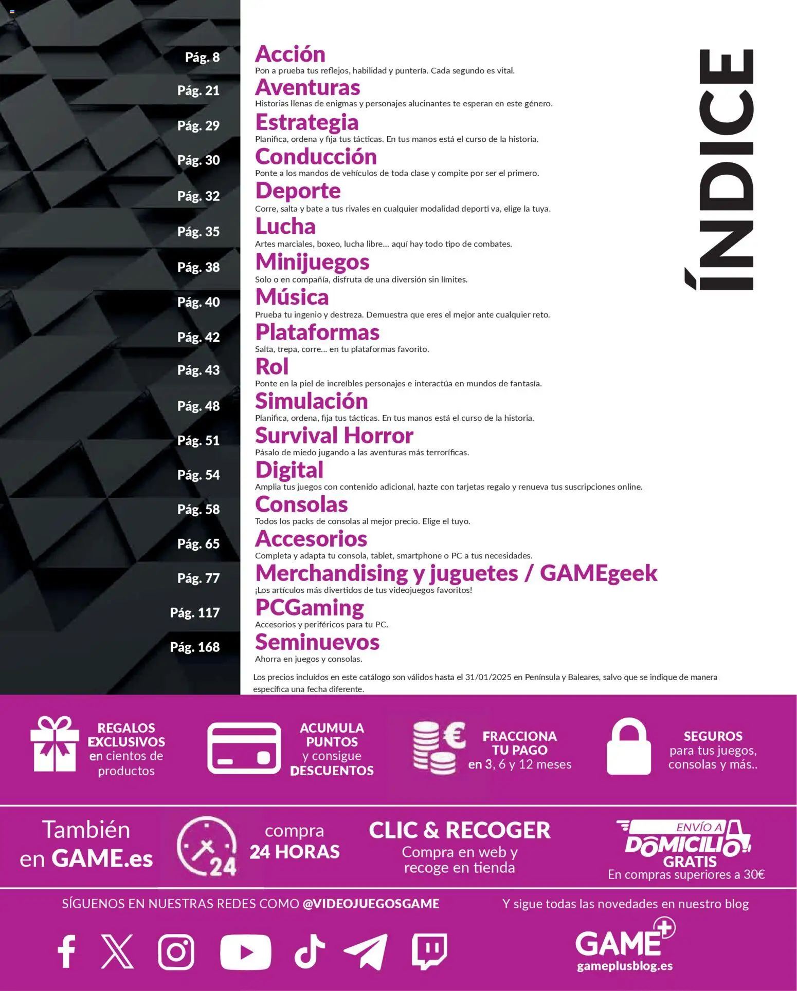 Game folleto - Página de 7 - Válido desde 03/12/2025