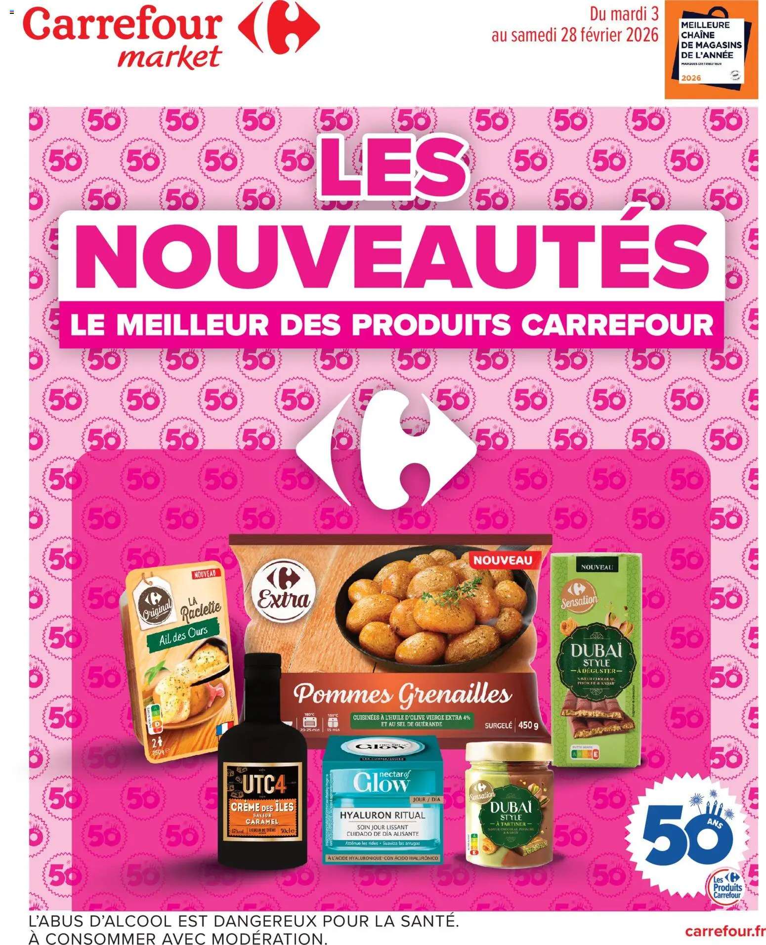Carrefour Market Les nouveautés carrefour - page 1 - valable à partir du 03/02/2026