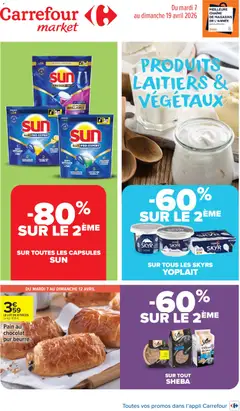 Aperçu Carrefour Market catalogue valable à partir du 07/04/2026