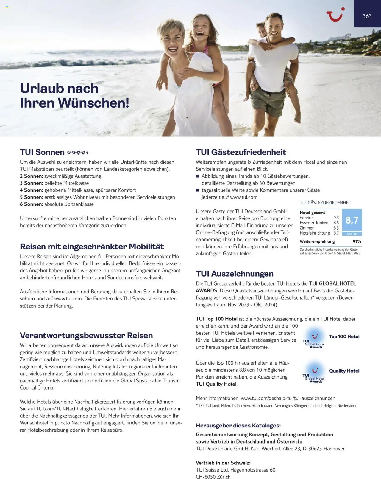 Aida - Asien, Afrika, Orient & Indischer Ozean 2025/26 - Seite 363 - gültig ab 01.11.2025