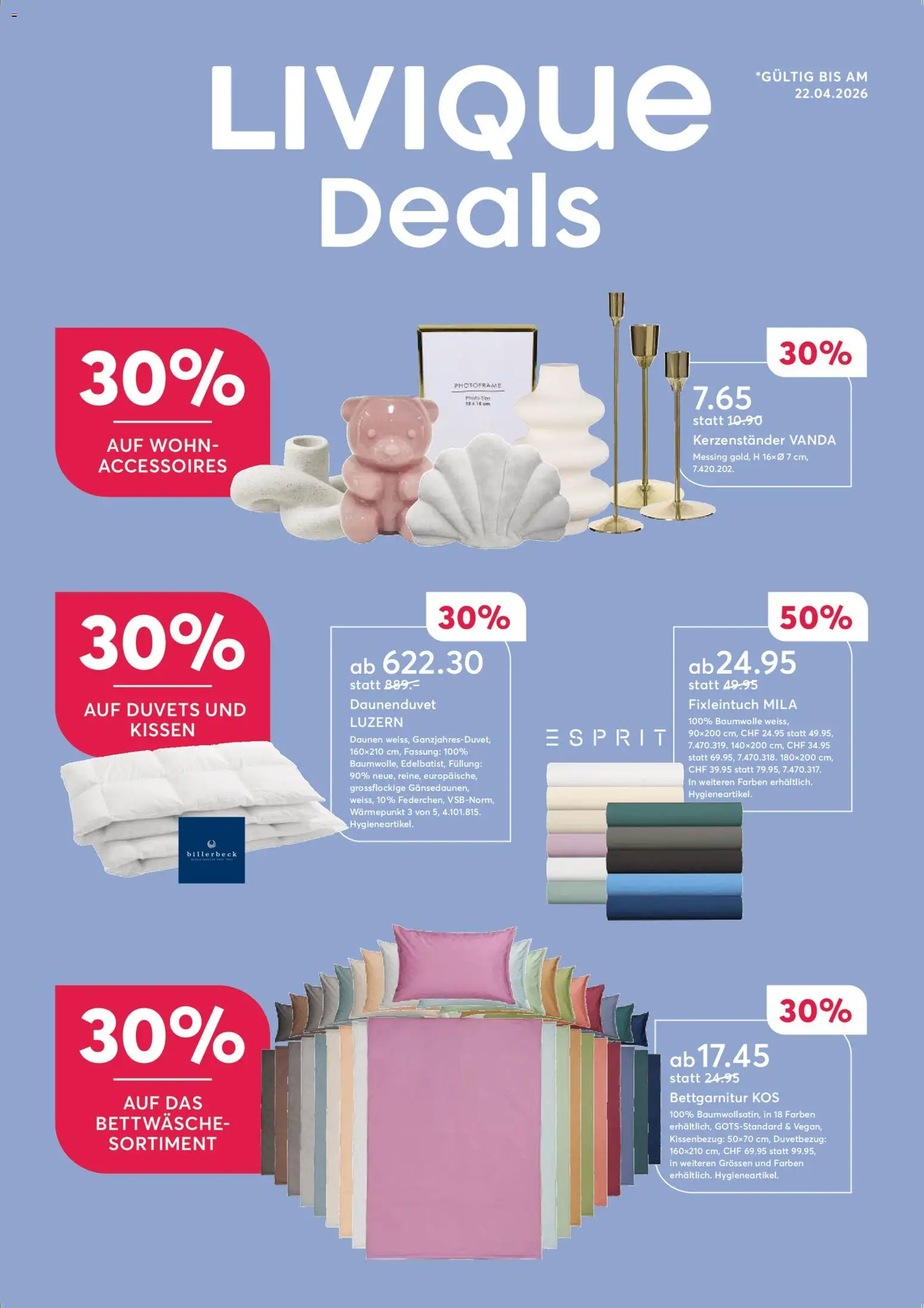 Livique aktionen - Seite 1- gültig ab 07.04.2026
