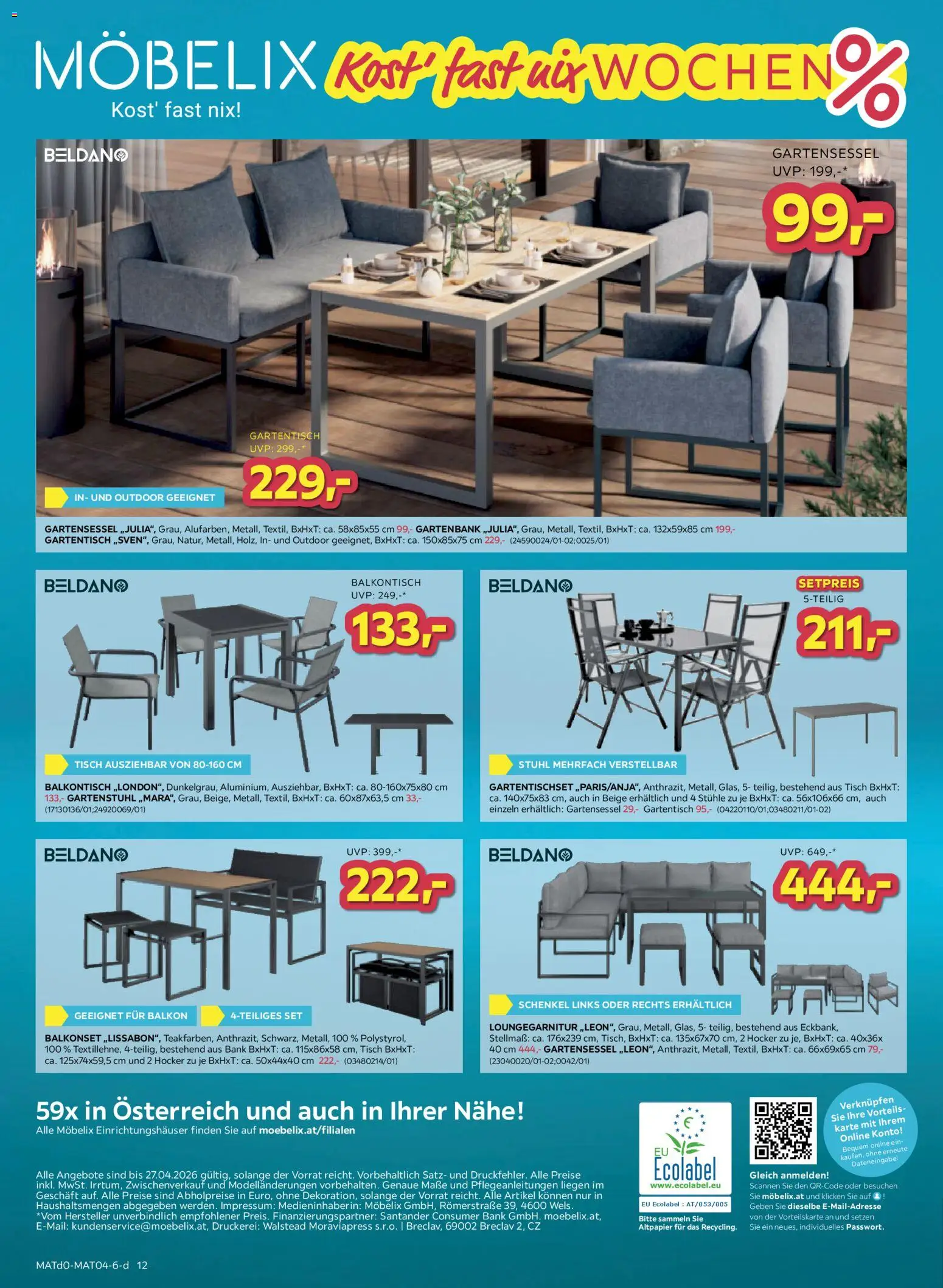 Möbelix Angebote - page 12- valid from 21.04.2026