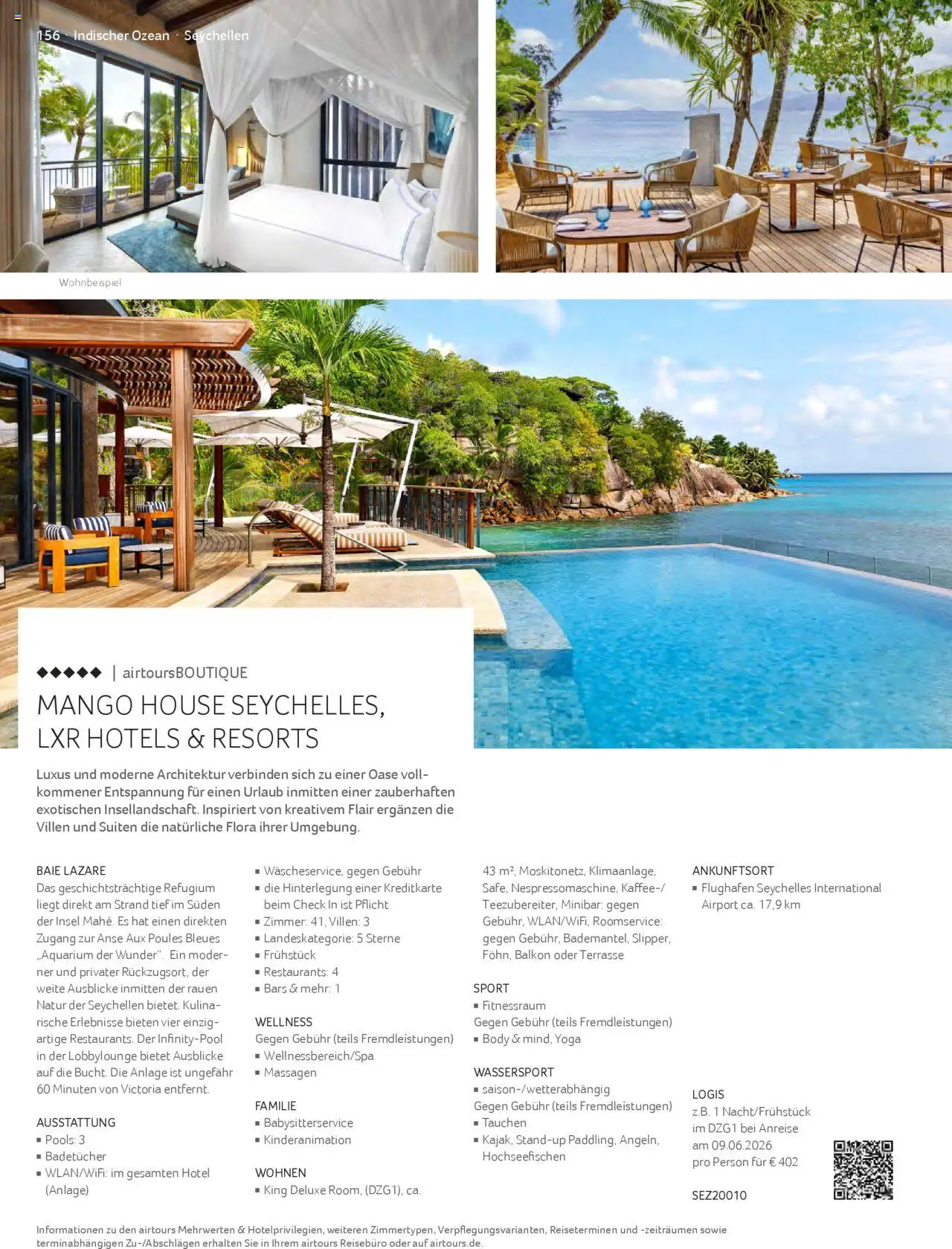 TUI airtours Katalog  Erstklassige Fernreisen 2025/26 - Seite 156 - gültig ab 01.11.2025