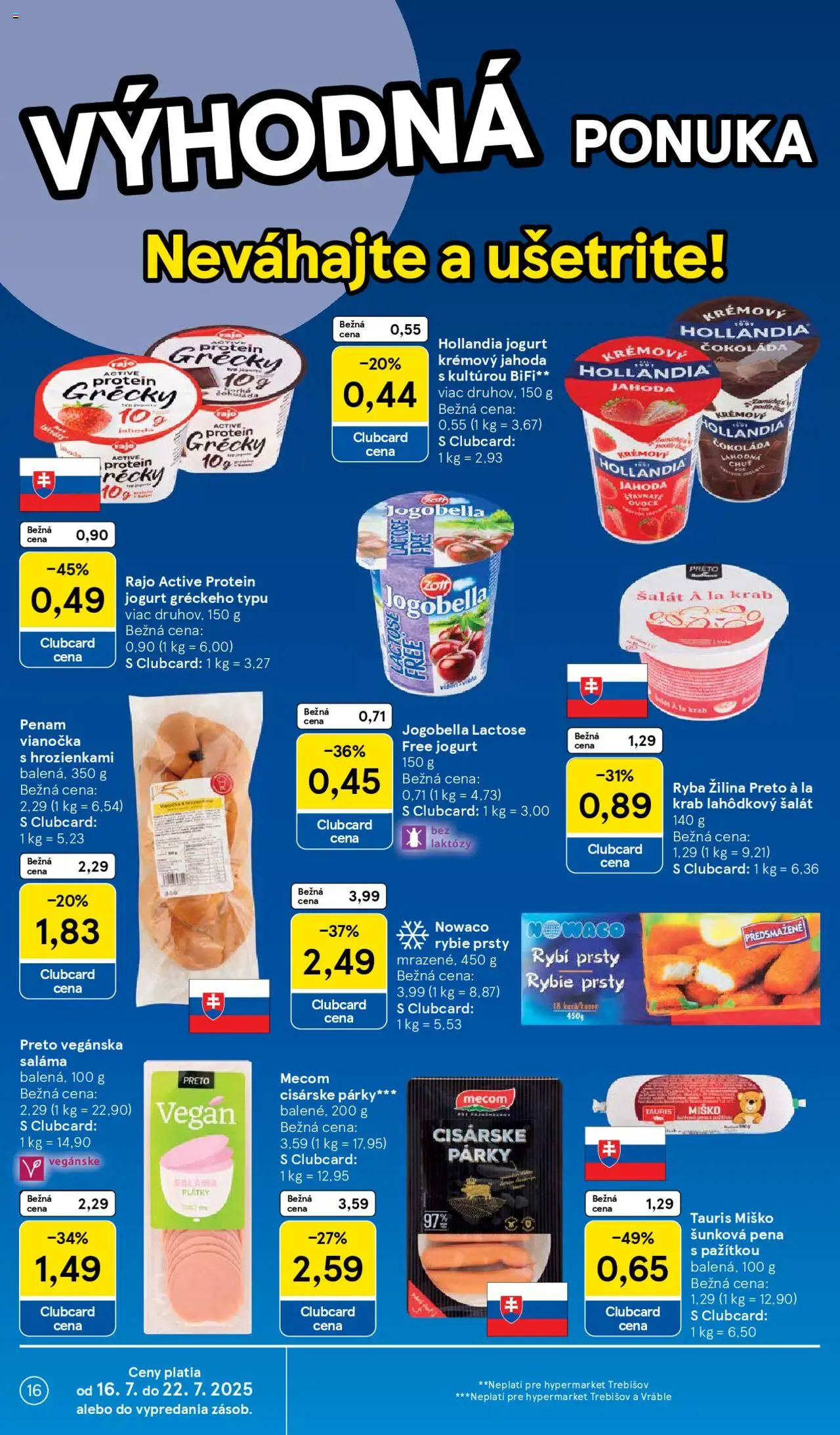 Tesco Hypermarket - leták - strana 16- platný od 16.07.2025