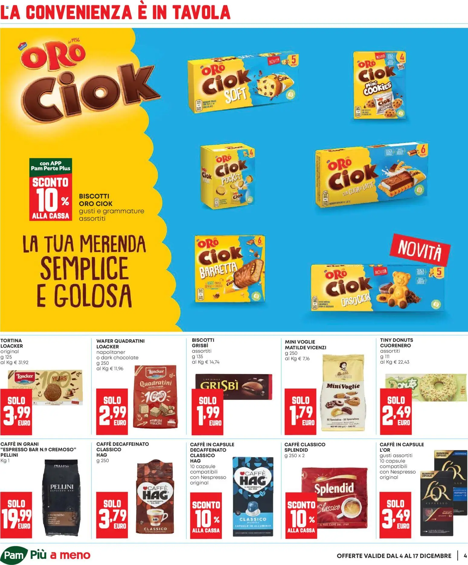 Panorama Occasioni Extra catalogo - pagina 4 - valido dal 04/12/2025