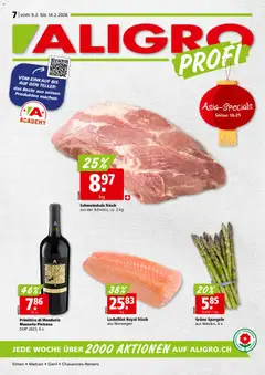Vorschau Aligro Aktionen Chavannes, Matran, Genf, Sitten gültig ab 09.02.2026