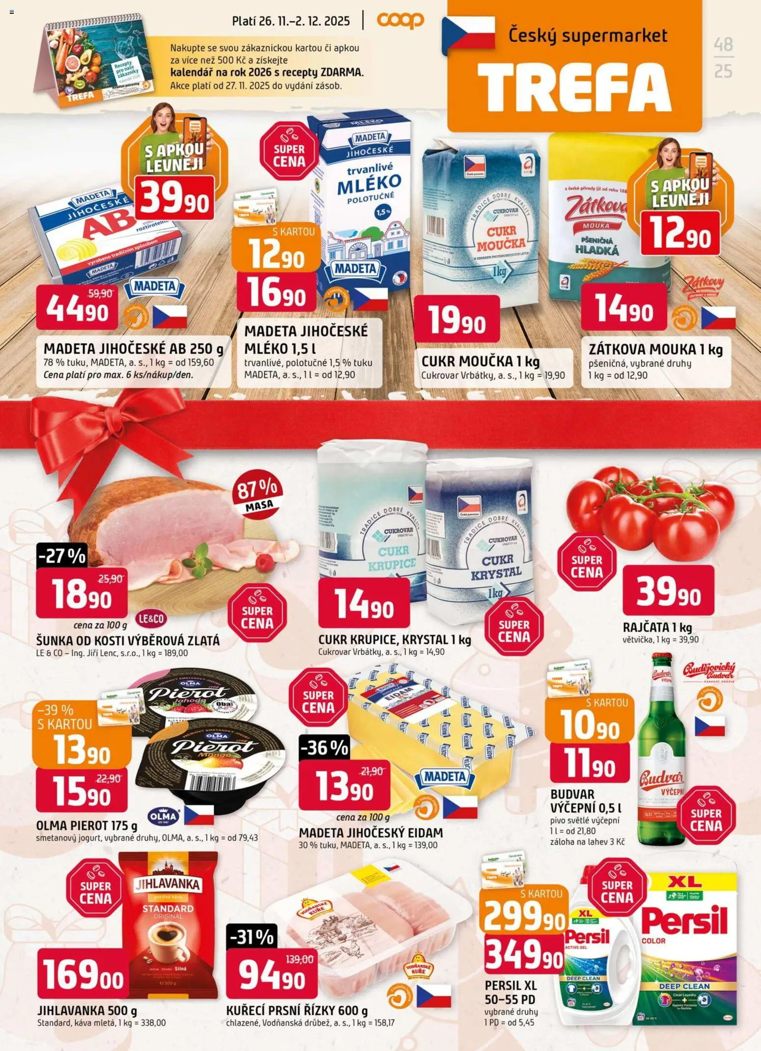 Trefa leták - strana 1- platný od 26.11.2025