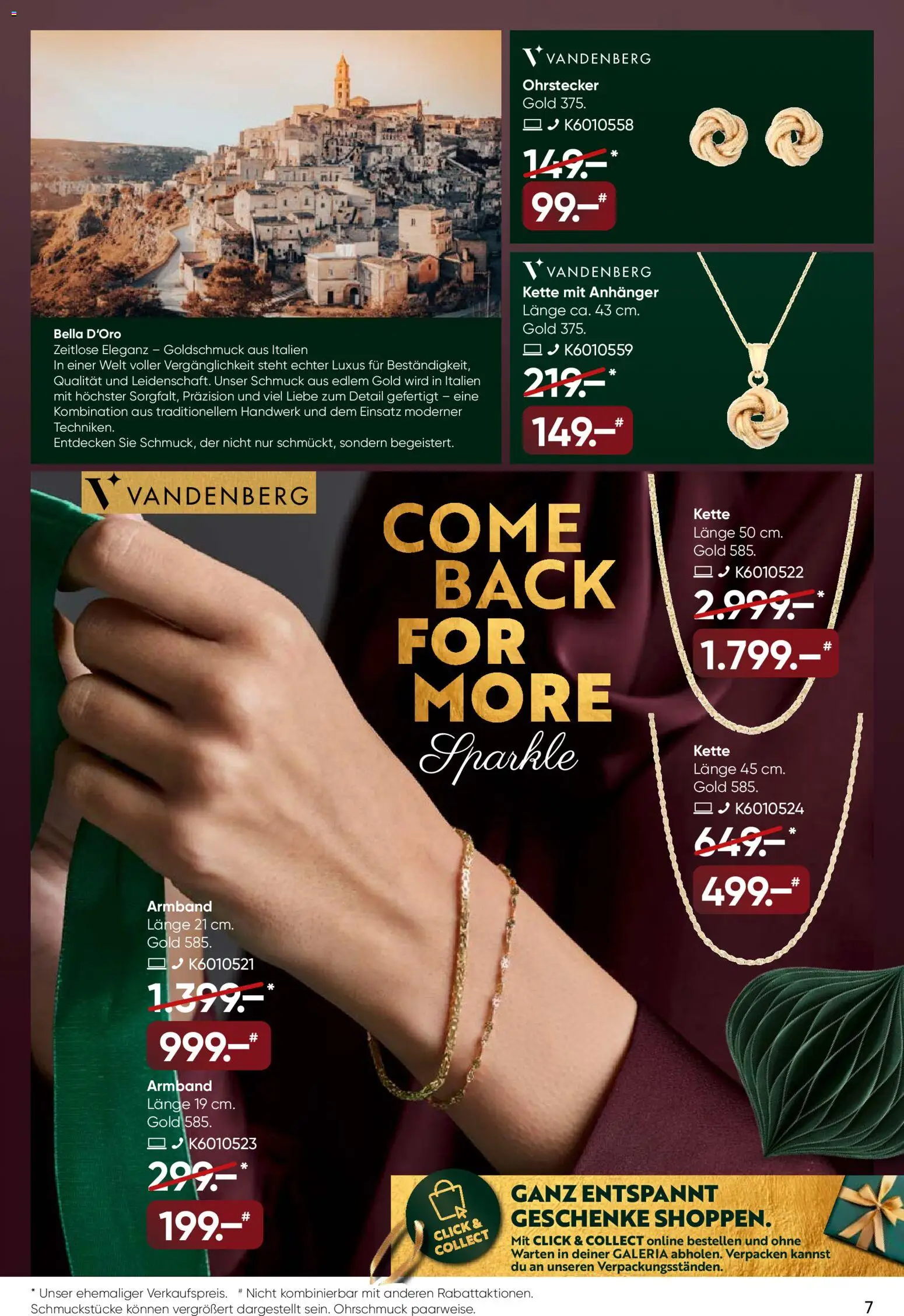 Galeria Karstadt Kaufhof Prospekt 	 - Seite 7 - gültig ab 03.12.2025
