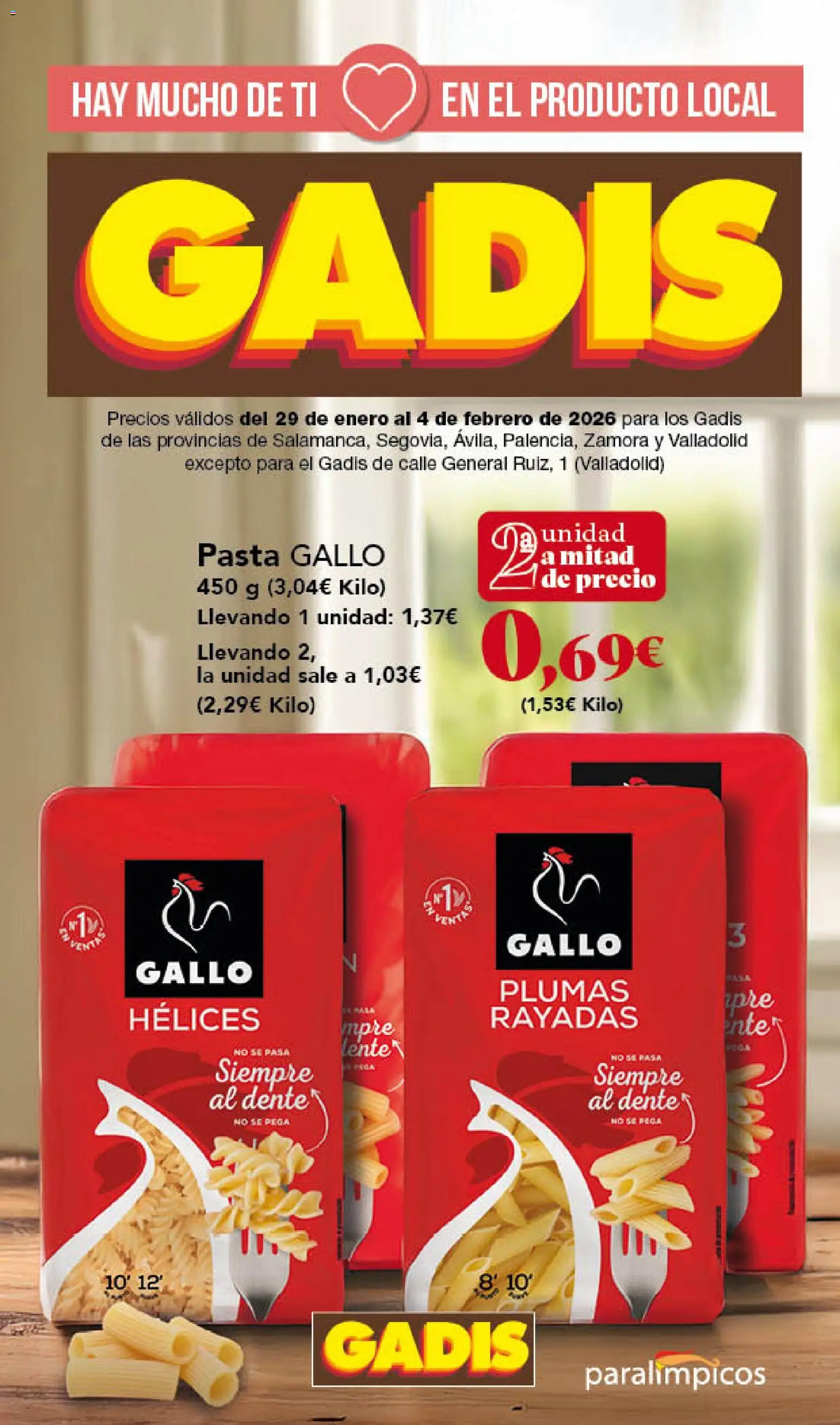 Gadis - folleto - Página de 1 - Válido desde 29/01/2026