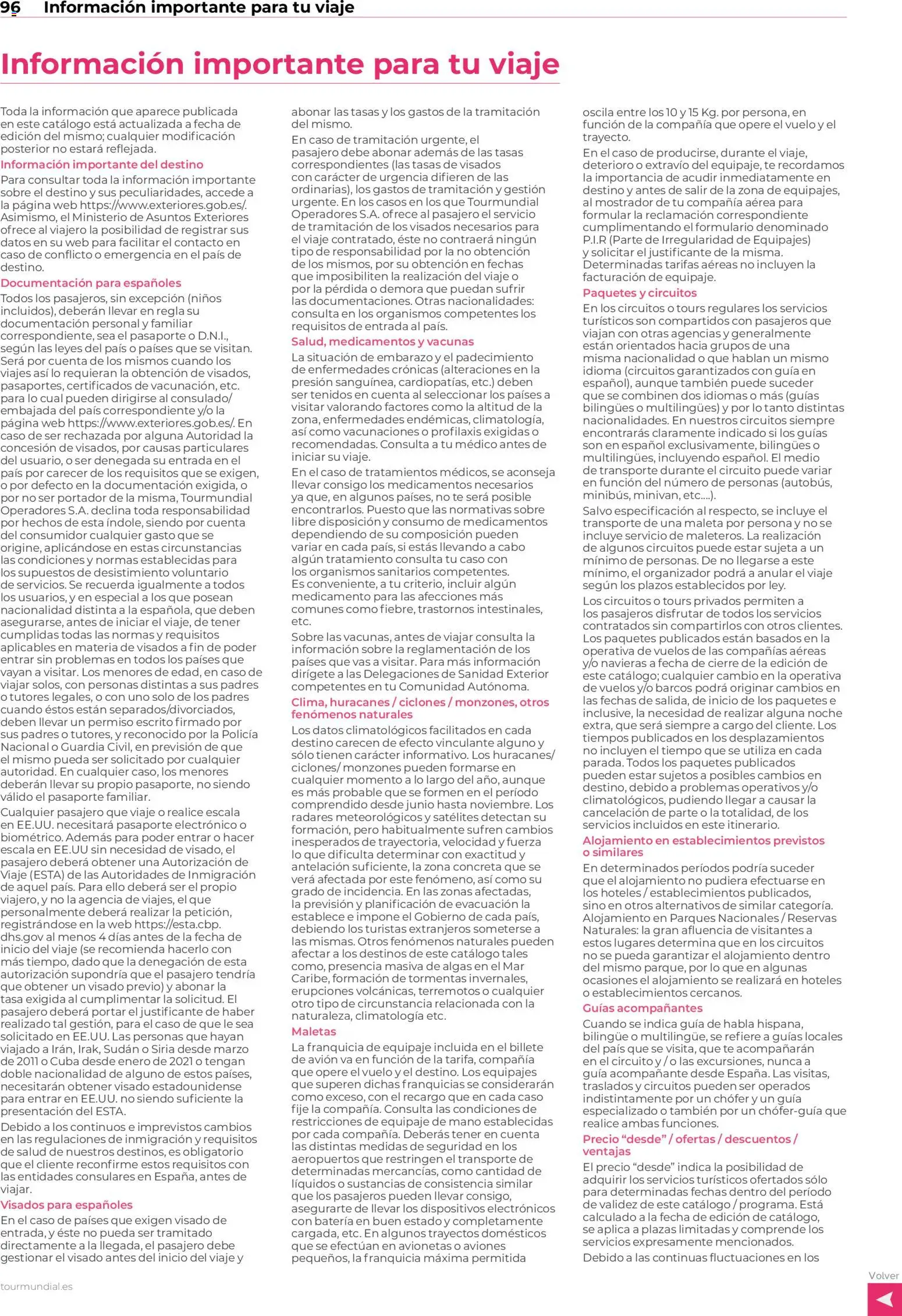 Viajes El Corte Inglés Centroamérica y Sudamérica - Página de 95 - Válido desde 01/01/2026