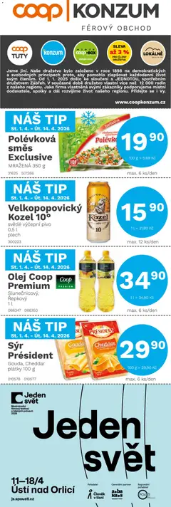 Náhled Konzum leták platný od 01.04.2026