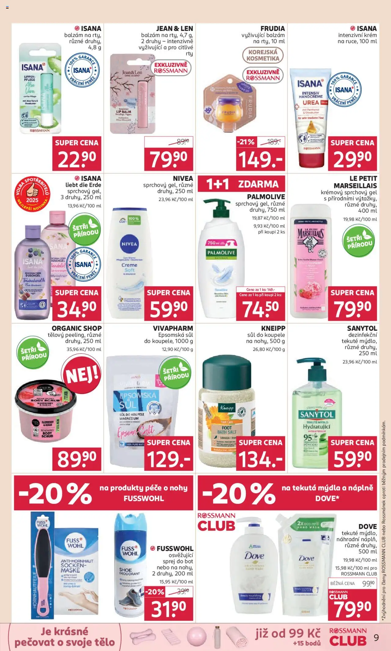 Rossmann leták - strana 9- platný od 16.07.2025