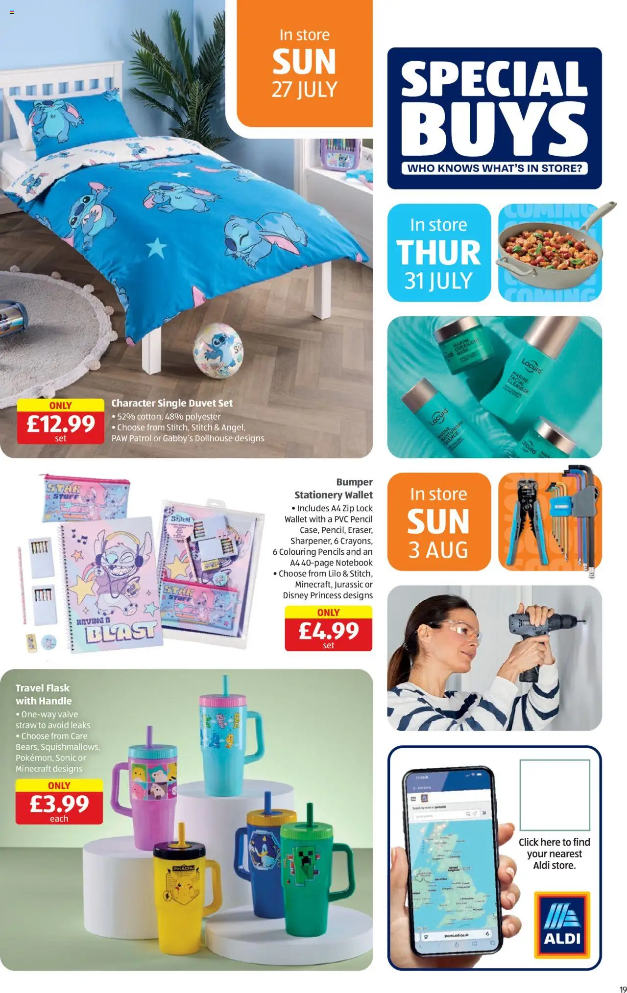 Aldi - Weekly offers UK Specialbuys - page 19- valid from 24/07/2025