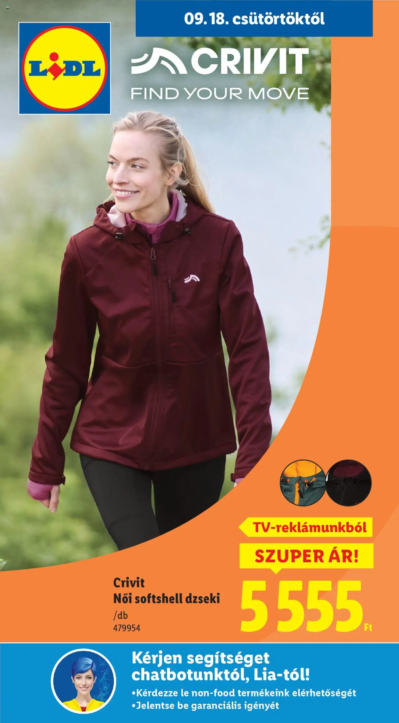 Lidl - Nonfood kínálatunk - 1oldal - érvényes 2025.09.18.-tól