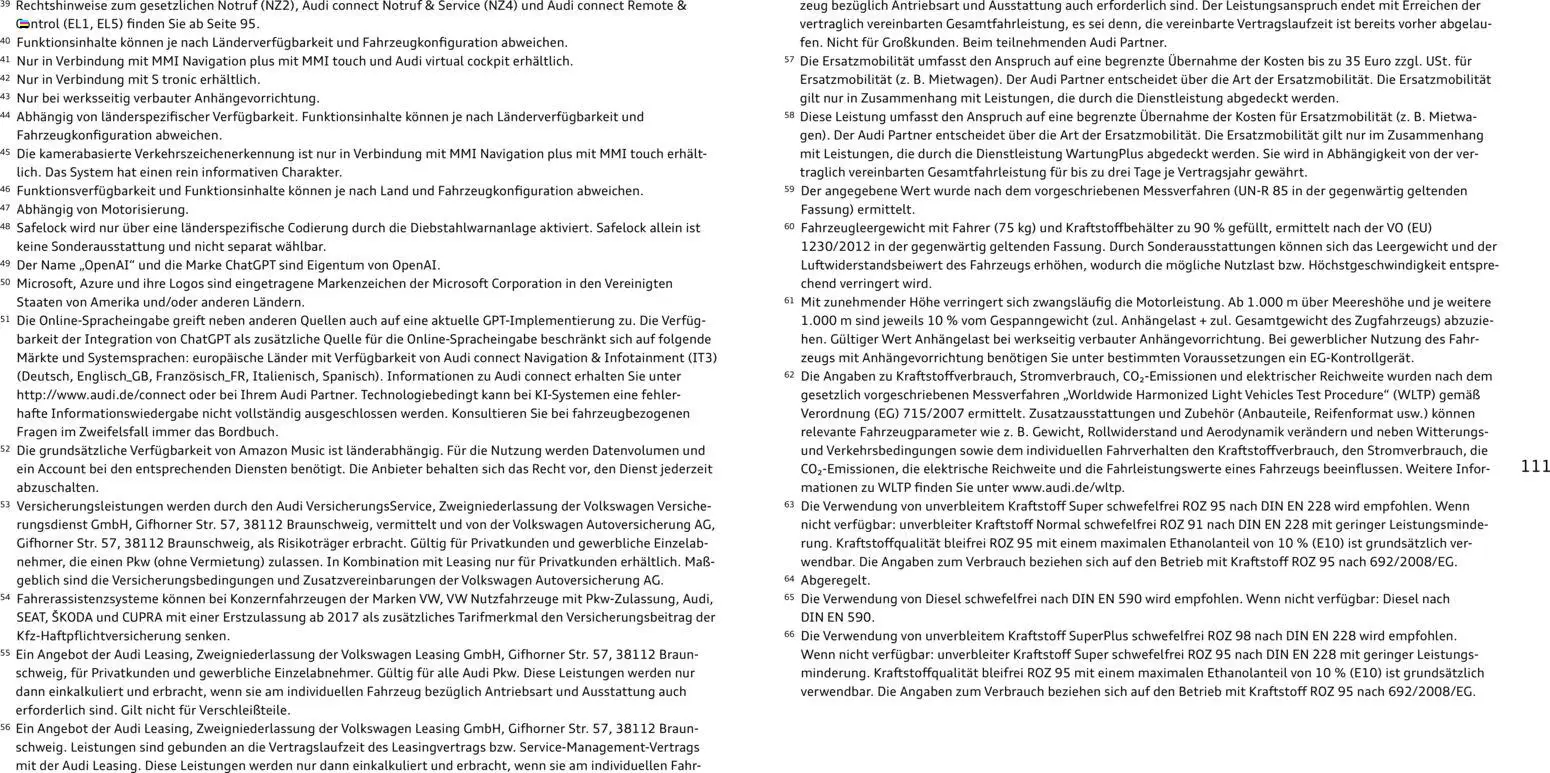 Audi Q2 / SQ2 - Seite 110 - gültig ab 05.06.2025