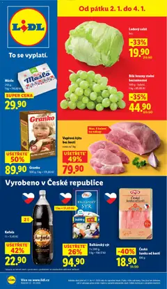 Náhled Lidl leták platný od 02.01.2026