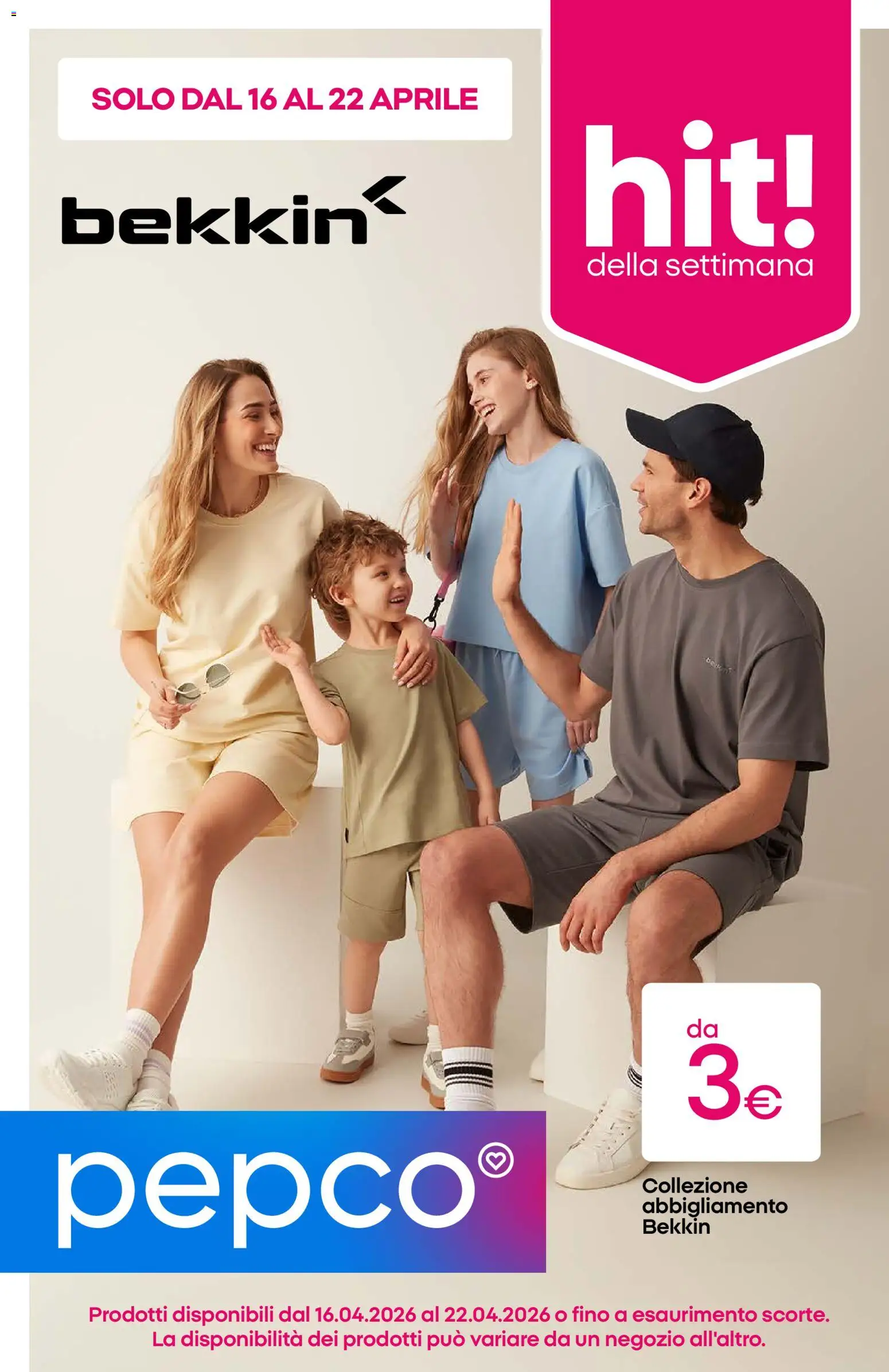 Pepco volantino - pagina 1 - valido dal 16/04/2026