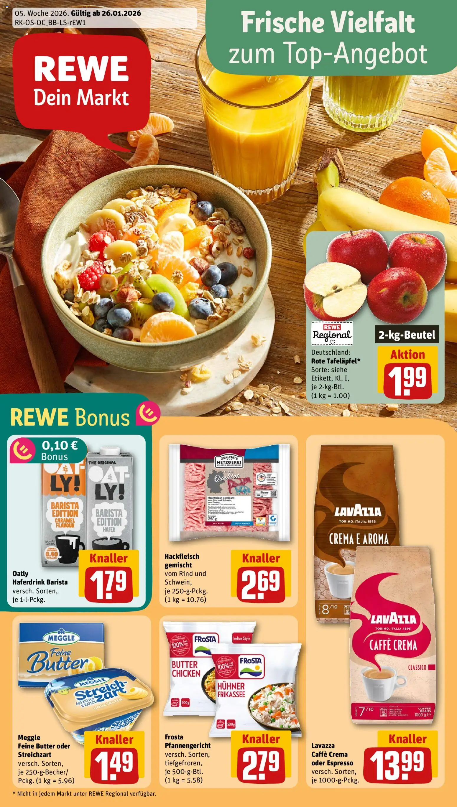 Rewe Prospekt 	 - Seite 1 - gültig ab 26.01.2026