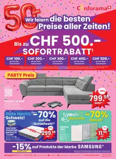 Vorschau Conforama Aktionen gültig ab 25.02.2026