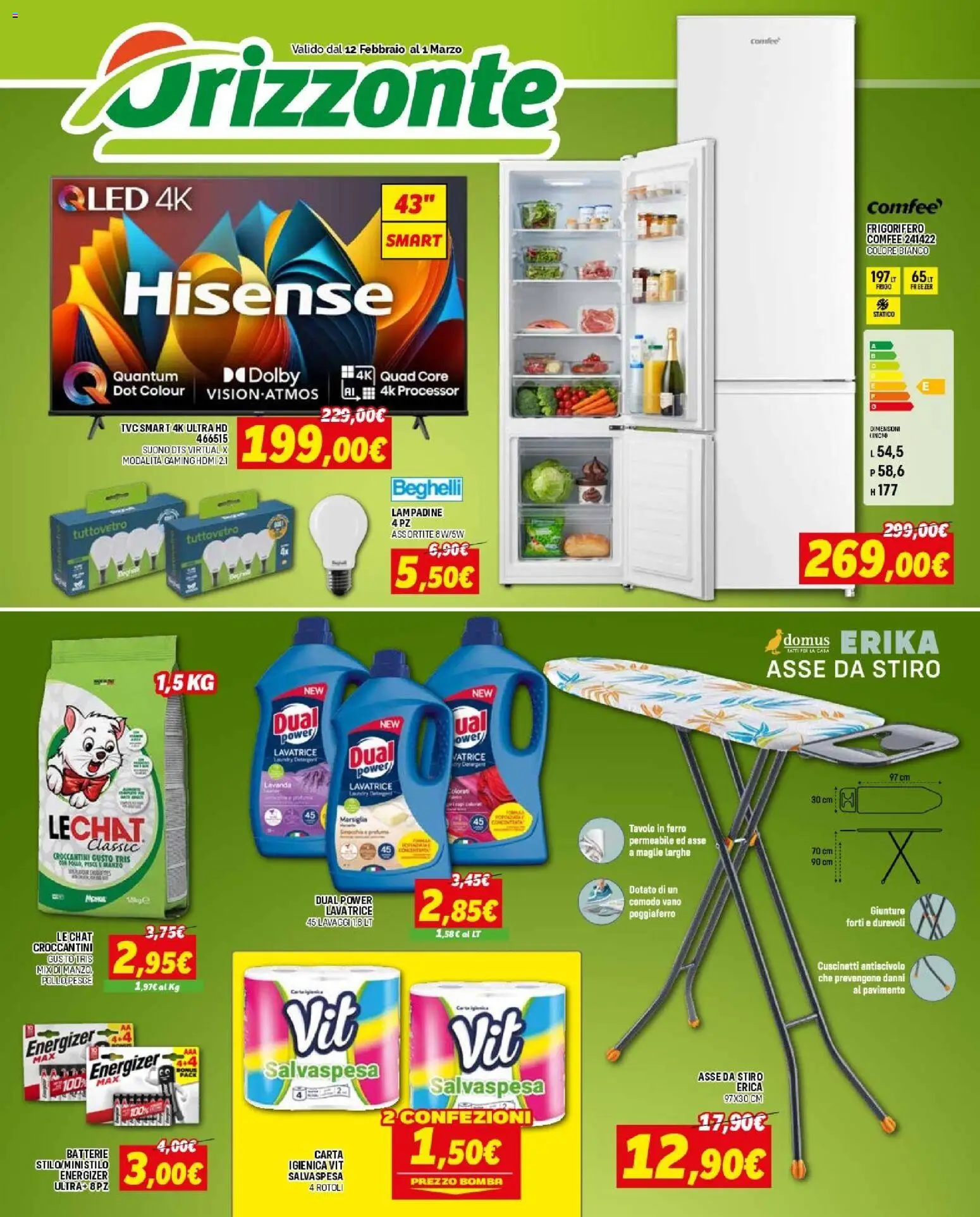 Volantino Orizzonte	 - pagina 1 - valido dal 12/02/2026