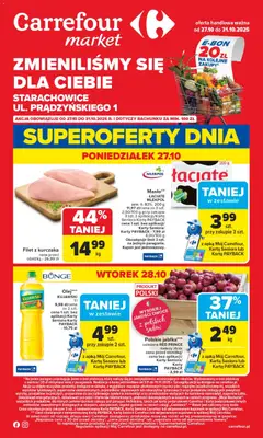 Podgląd Carrefour Gazetka - Starachowice Zmieniliśmy się dla Ciebie ważny od 27.10.2025
