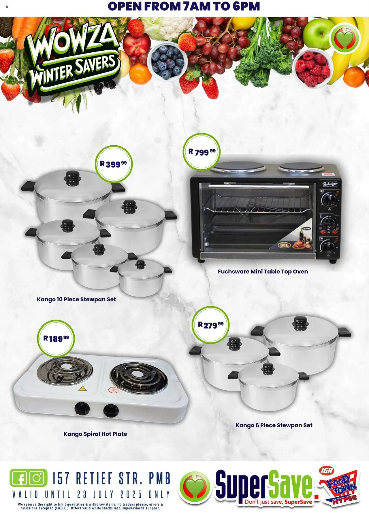 Super Save Specials - page 60- valid from 18/07/2025