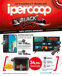 Anteprima Ipercoop - Black Friday valida dal 13/11/2025