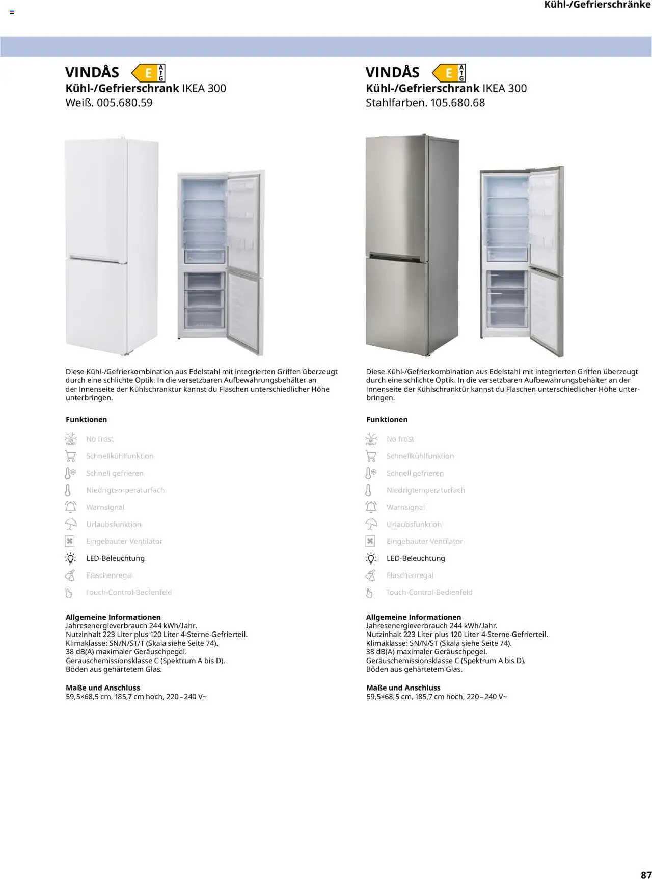 Ikea Elektrogeräte - Seite 87 - gültig ab 30.09.2025