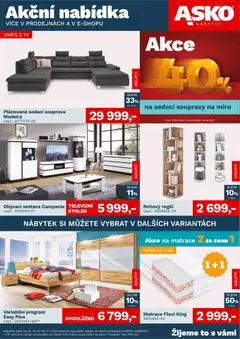 Náhled ASKO nábytek leták platný od 30.10.2025