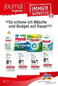 Vorschau dm drogerie markt Flugblatt August 2025 gültig ab 31.07.2025