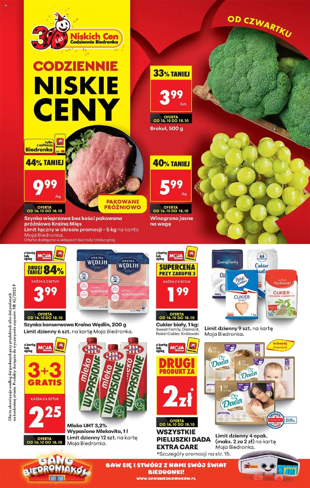Biedronka gazetka - Oferta w tym tygodniu - strona 1- ważny od 16.10.2025
