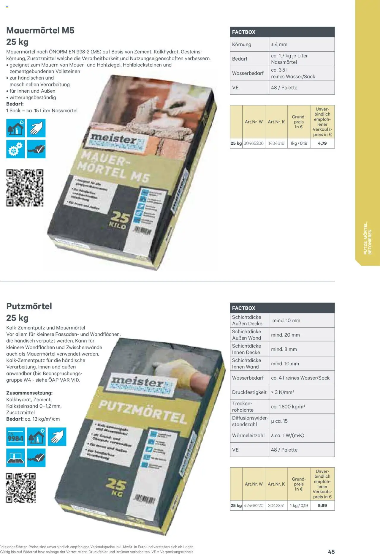 Lagerhaus meister Katalog 2025 - Seite 45- gültig ab 08.01.2025