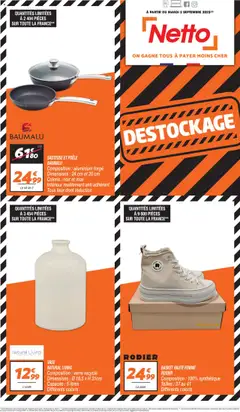 Aperçu Netto Catalogue Destockage valable à partir du 02/09/2025