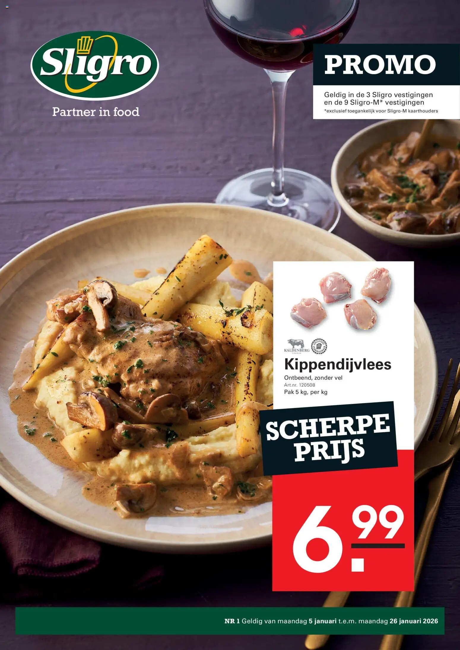 Sligro Promo folder - pagina 1- geldig vanaf 05/01/2026