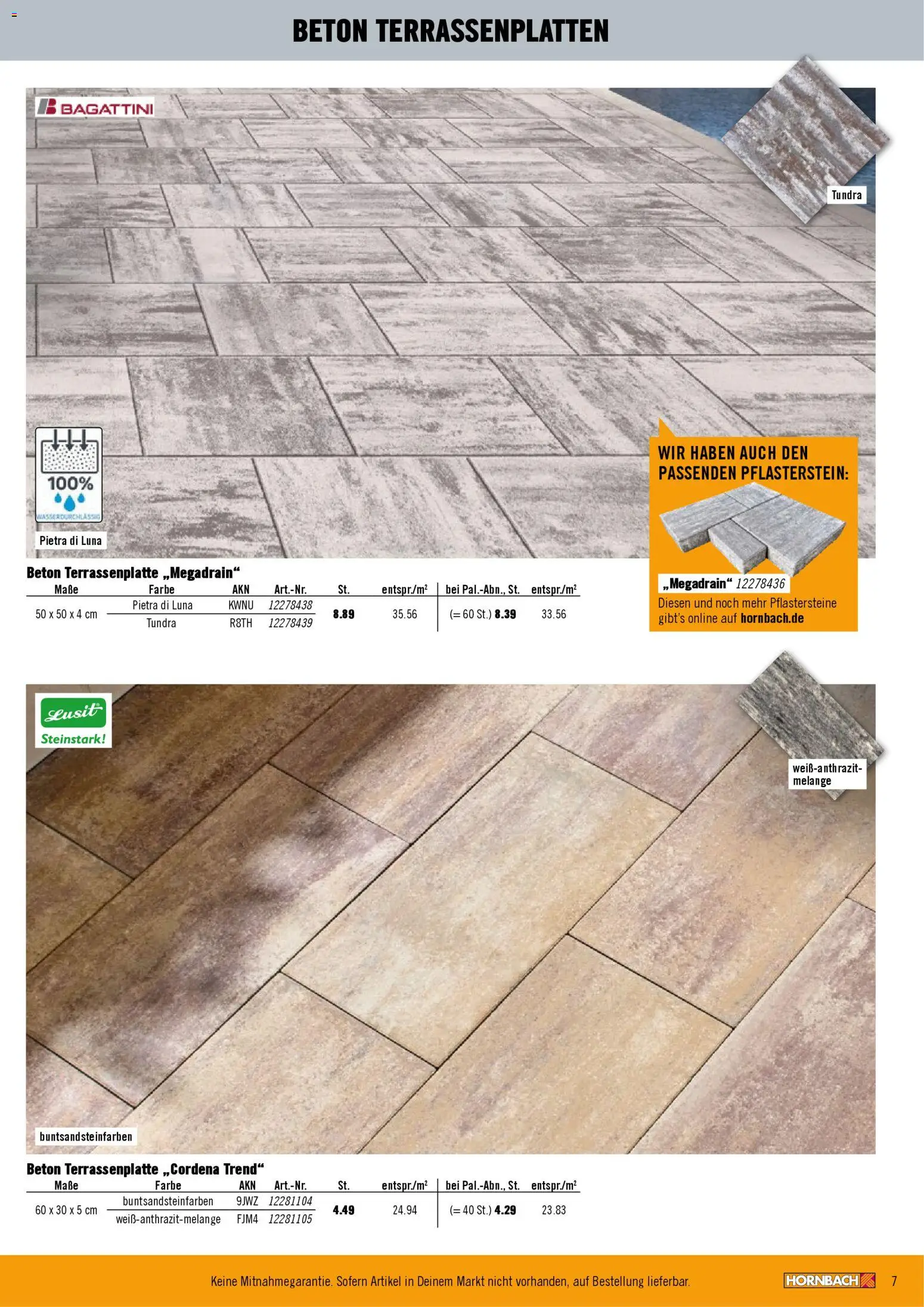 Hornbach Garten- & Terrassengestaltung - Seite 7 - gültig ab 12.02.2026