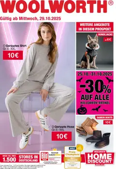 Vorschau Woolworth Prospekt 	 gültig ab 29.10.2025