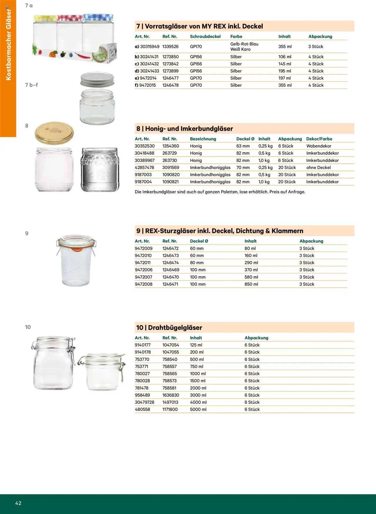 Lagerhaus Katalog Most & Saft - Seite 42- gültig ab 25.06.2025