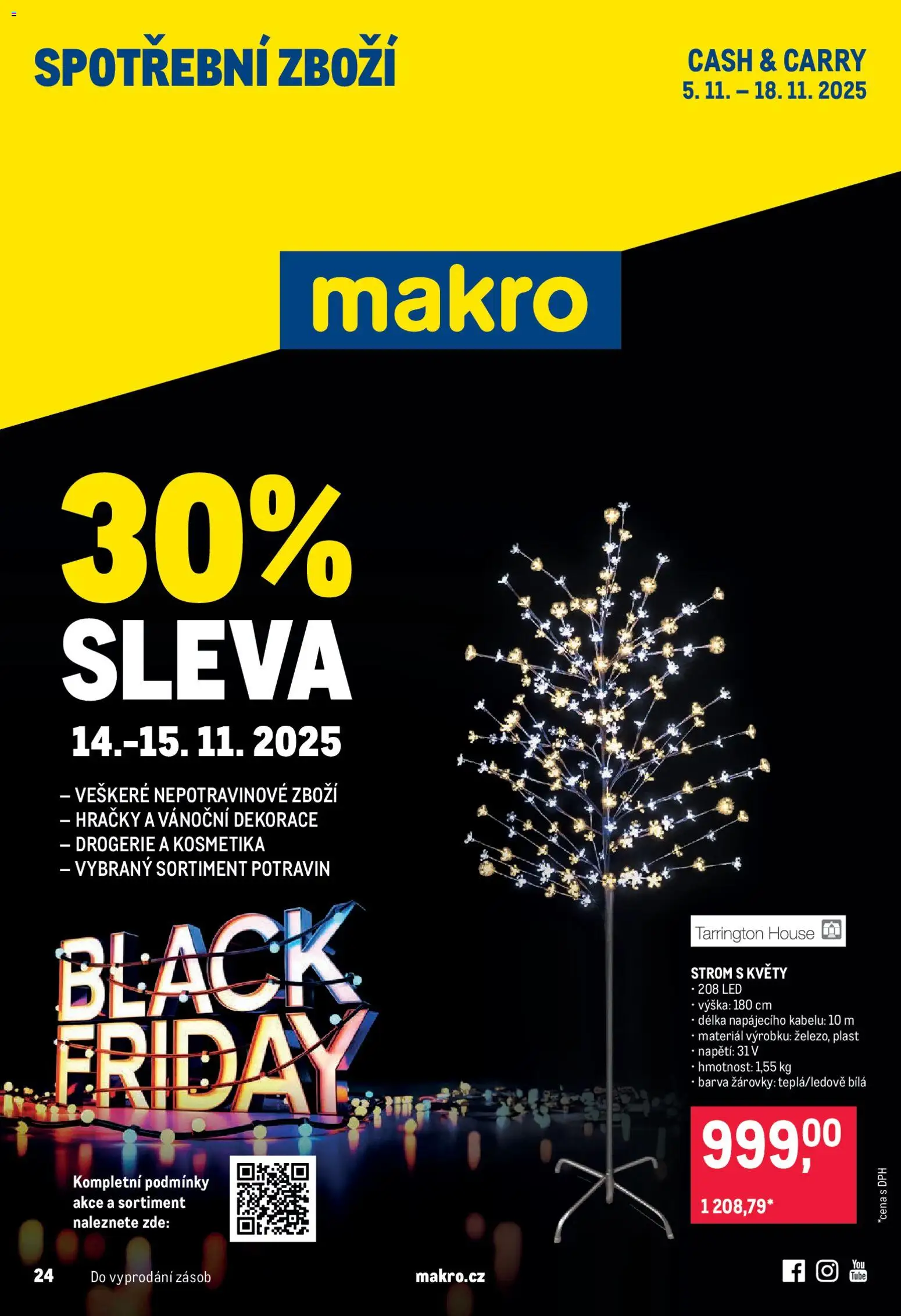 Makro Black Friday - strana 1- platný od 05.11.2025