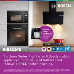 Preview Hirsch's Cook up a storm with Bosch! valid from 01/07/2025