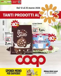 Anteprima COOP volantino valida dal 12/03/2026
