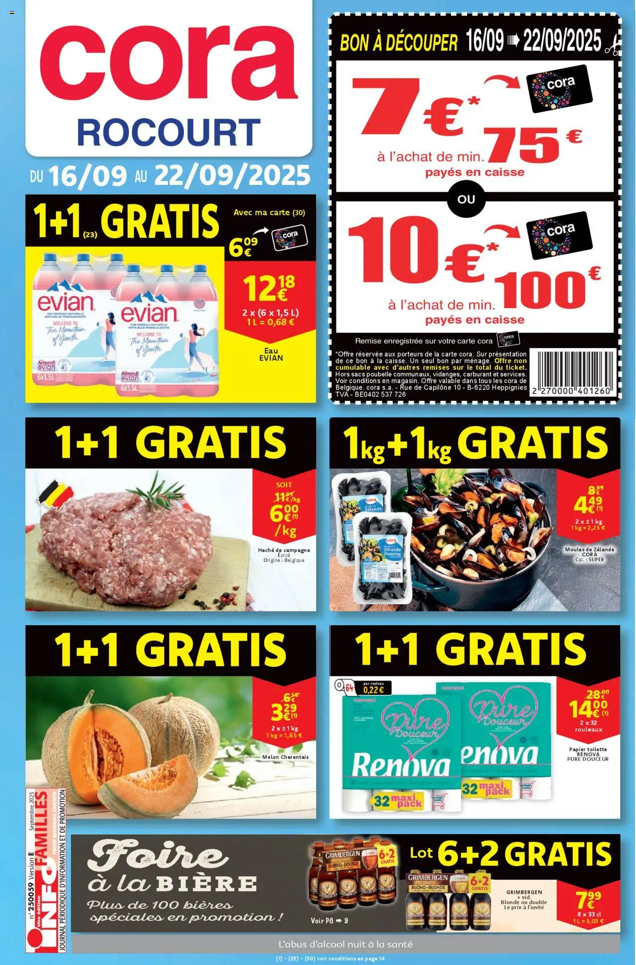 Cora - Les offres chez cora Rocourt  - pagina 1- geldig vanaf 16/09/2025