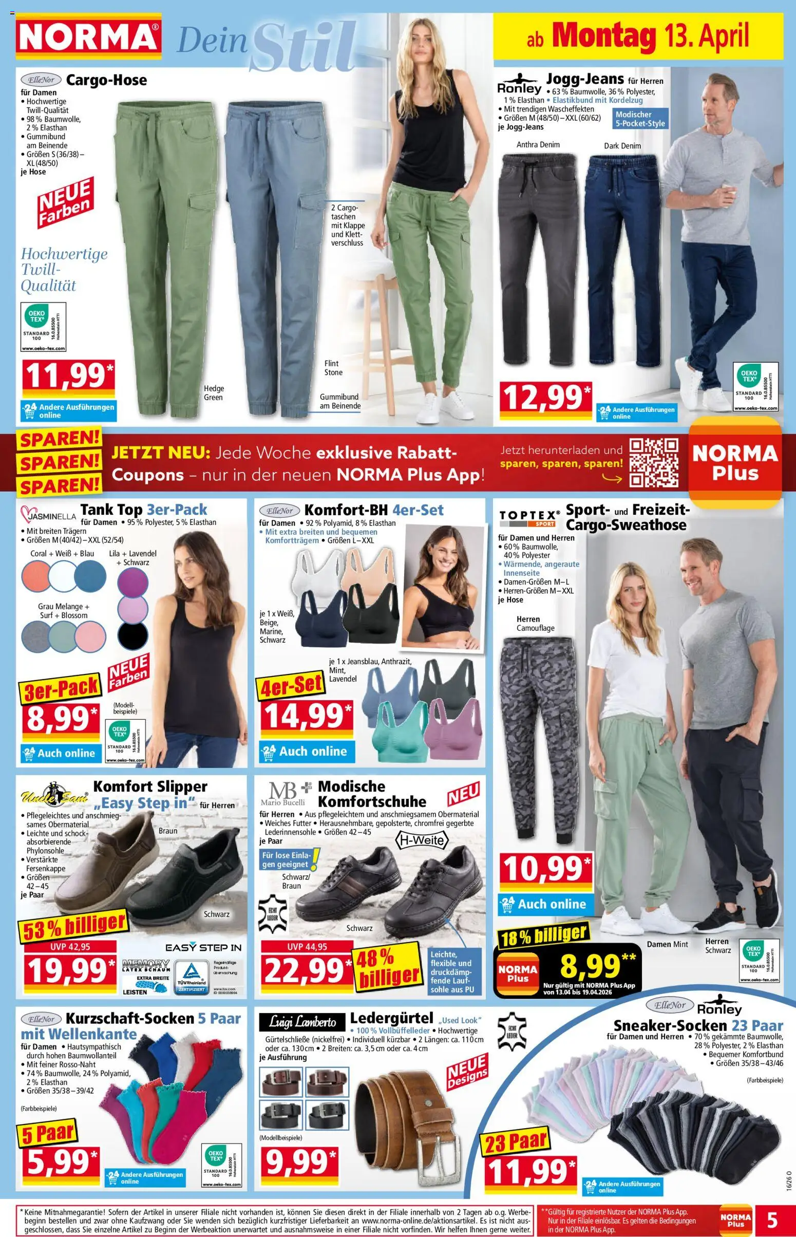 Norma Prospekt 	 - Seite 5 - gültig ab 13.04.2026
