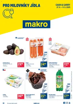 Náhled Makro leták - Pro milovníky jídla platný od 27.08.2025