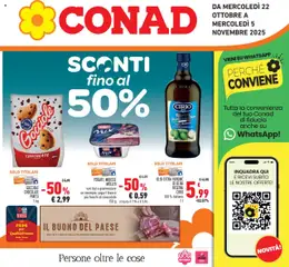 Anteprima Volantino Conad	 valida dal 22/10/2025