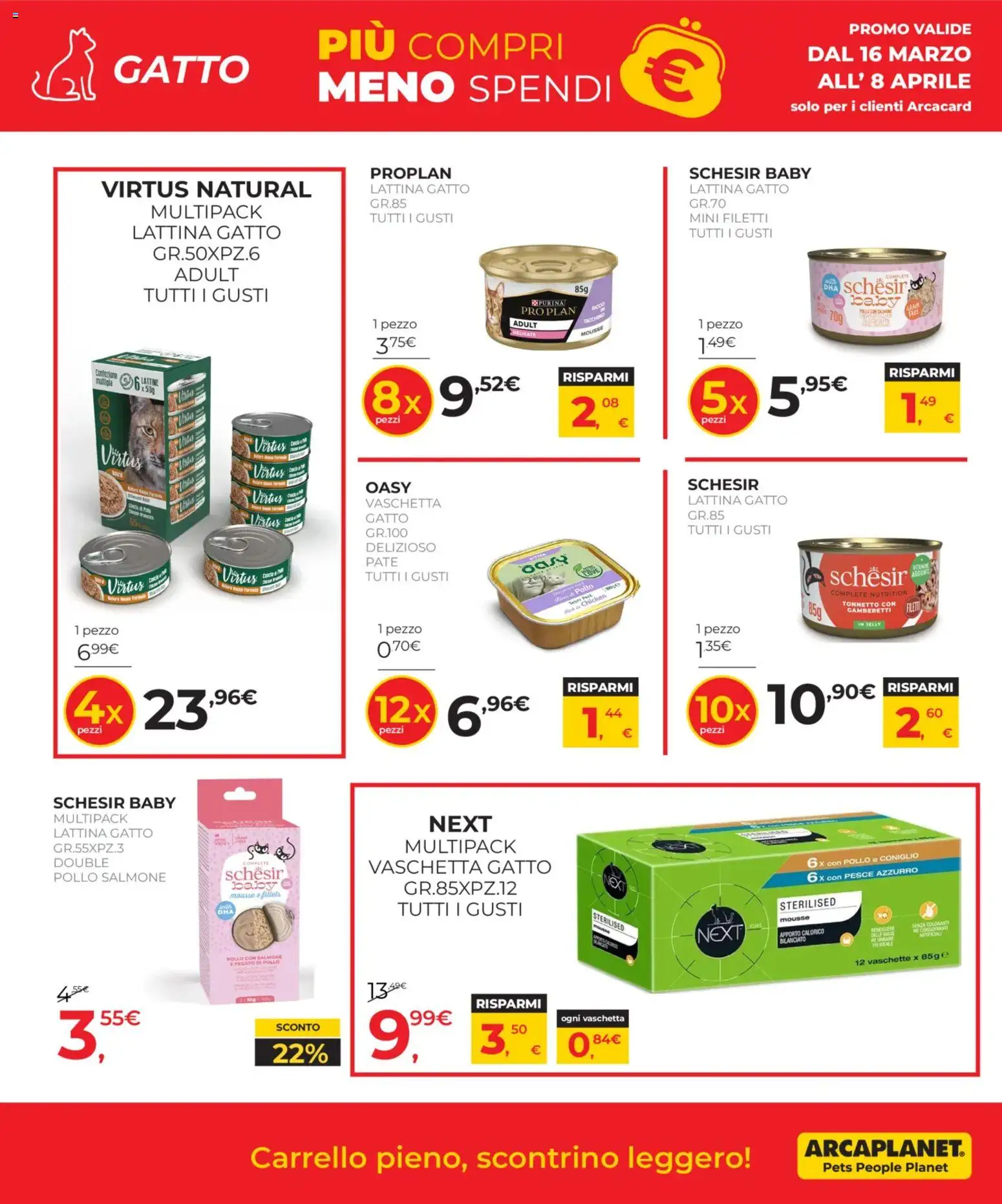 Arcaplanet volantino - pagina 4 - valido dal 16/03/2026