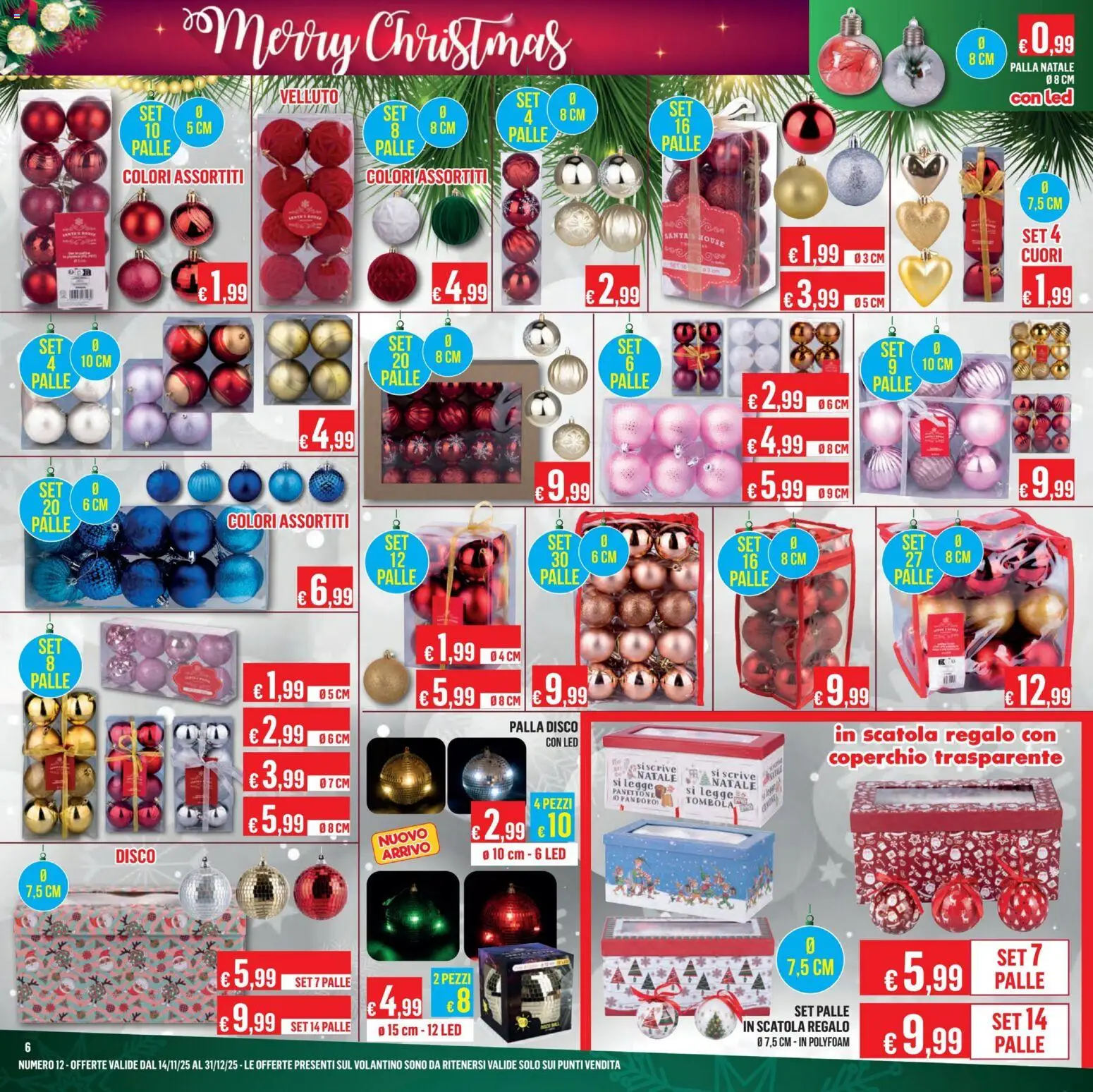 Volantino Satur	 - pagina 6 - valido dal 14/11/2025