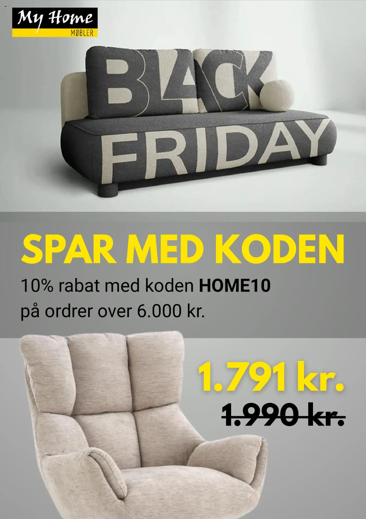 My Home - Black Friday - side 1- gyldig fra 04/11/2025