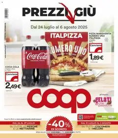 Anteprima Volantino COOP	 valida dal 24/07/2025