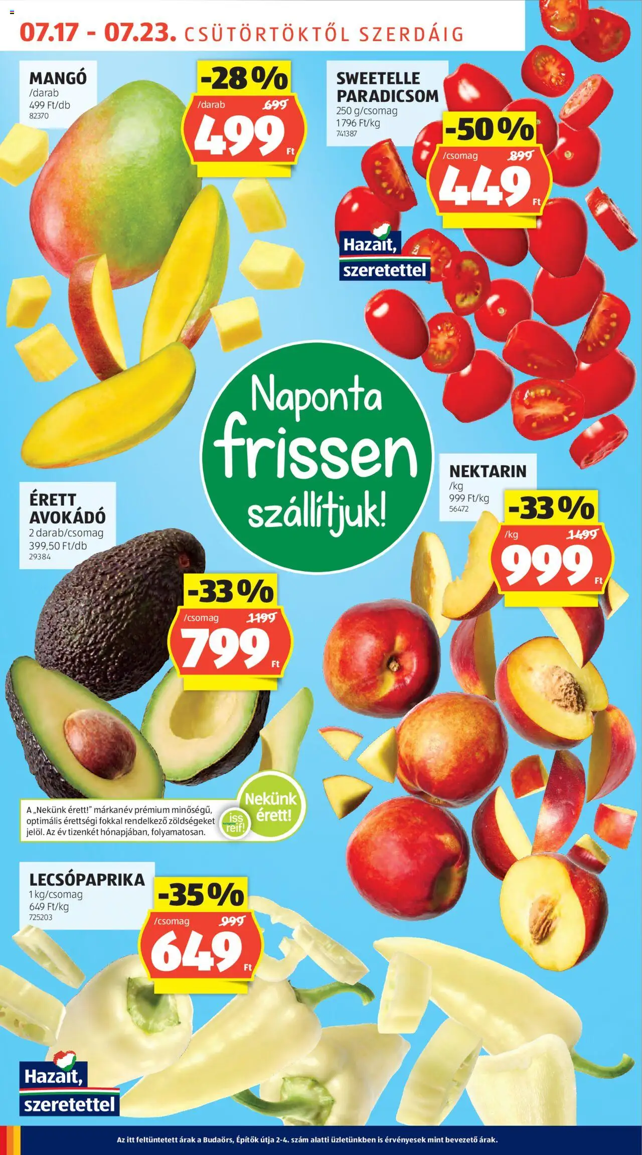 Aldi Akciós újság - 6oldal - érvényes 2025.07.17.-tól