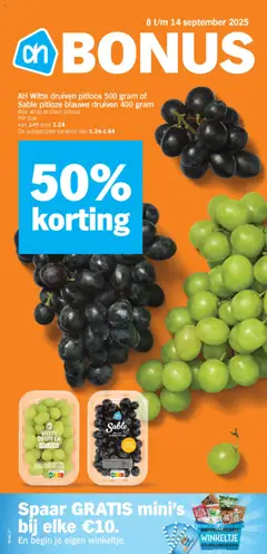 Albert Heijn - Folder week 37 geldig vanaf 08-09-2025